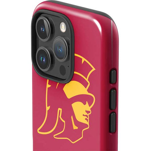 University of Southern California USC Gold Trojan Mascot iPhone 16 Pro Impact Case